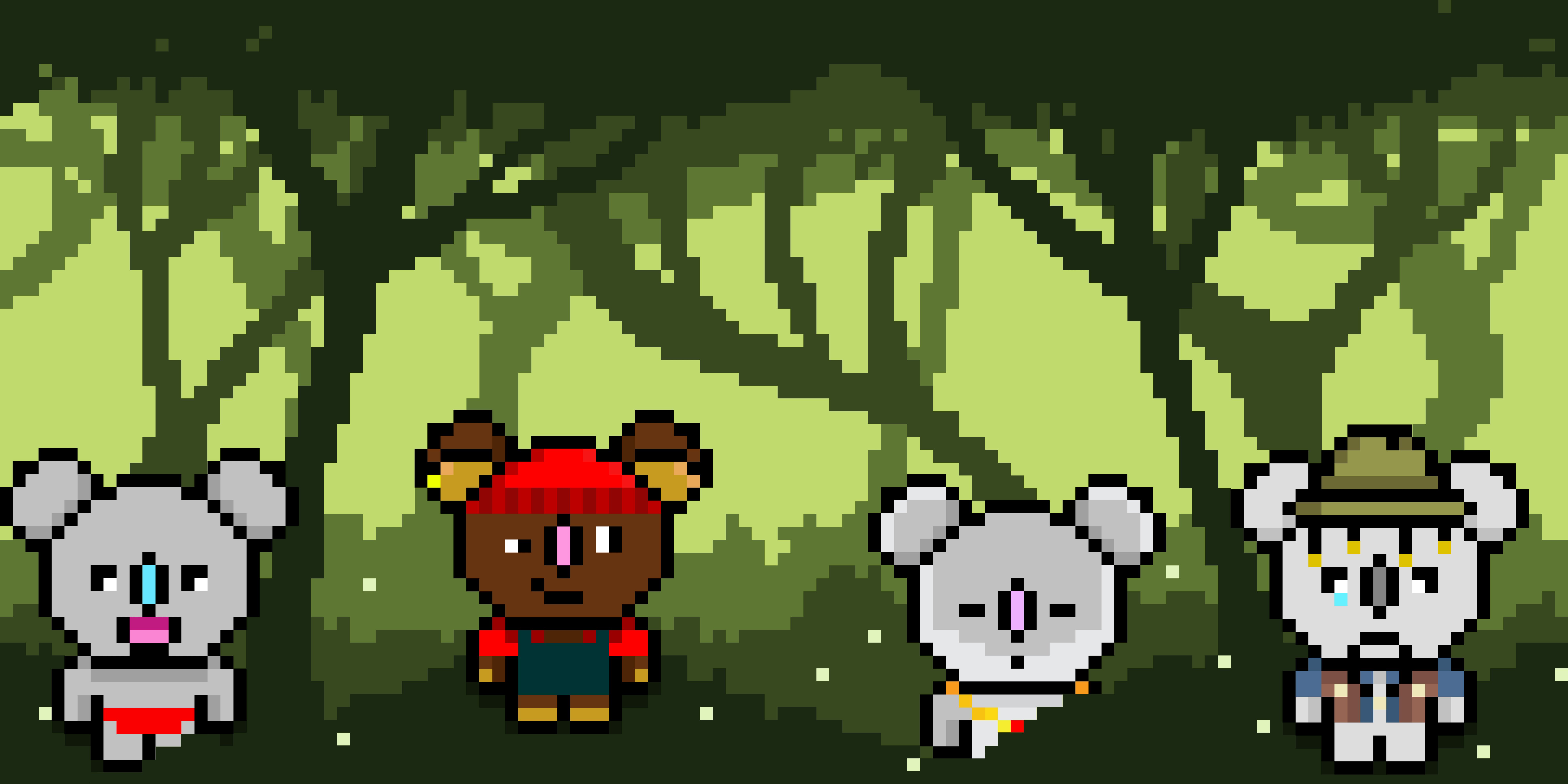 FOC Bears in the forest